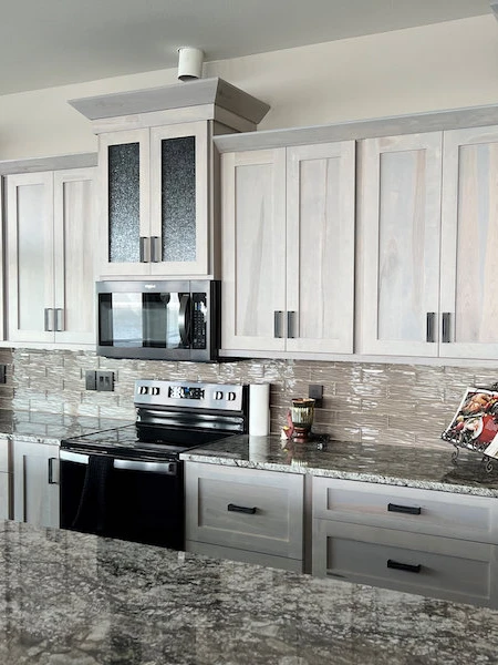 Custom cabinetry in a modern kitchen