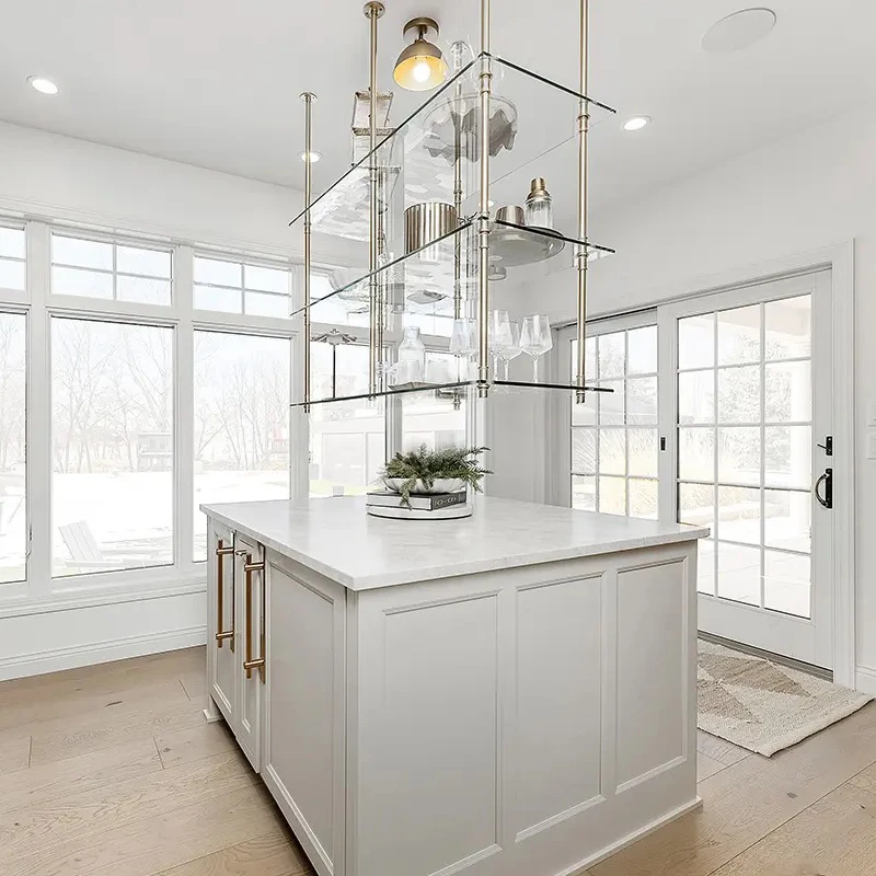 Custom granite kitchen island countertop